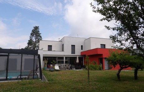 La réalisation d'une maison en bloc Thermibloc à Saint-Cyr-sur-Loire